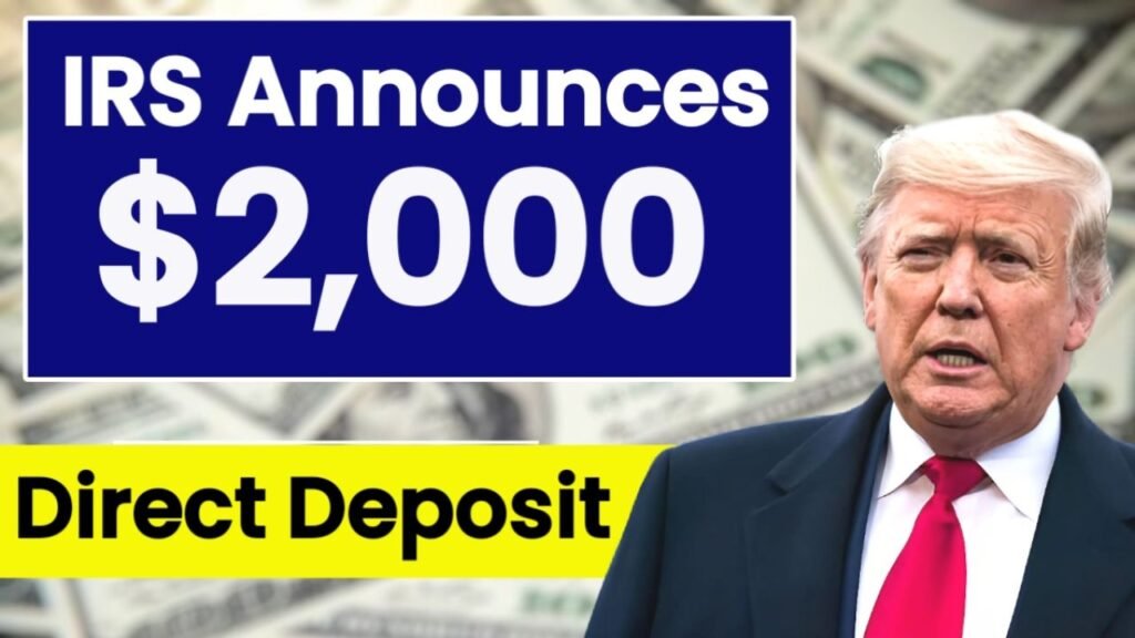 $2,000 Direct Deposit