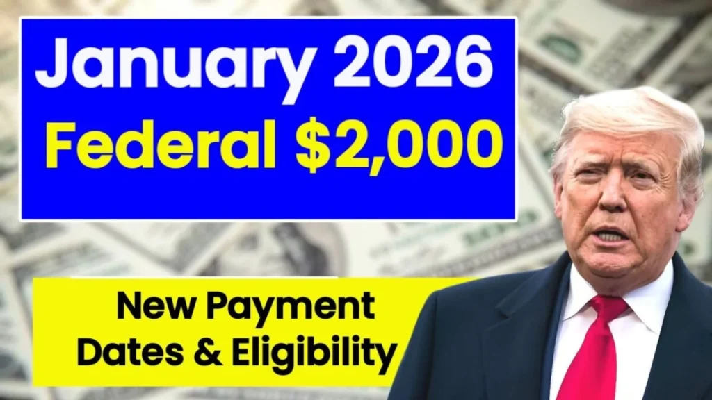 Federal $2000 Direct Deposits January 2026: Full Guidelines, Timeline, Eligibility, and What Americans Should Know